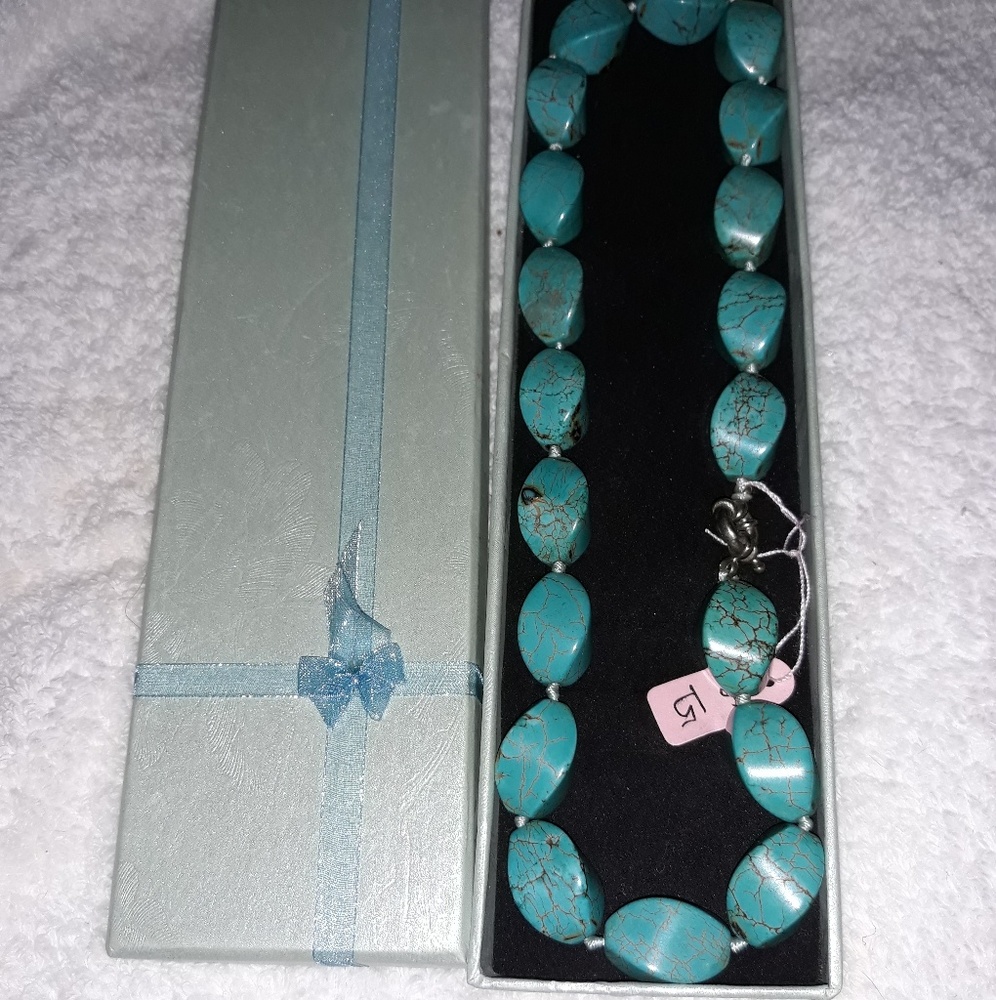 Turquoise Chuncky Necklace